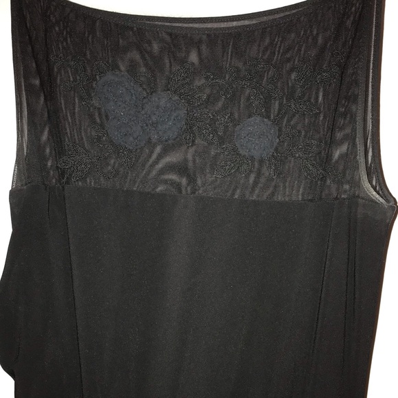 Shelli Segal Black dress size 12 - Picture 2 of 7